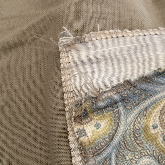 Lot of 6 fabric sample squares. - Picture 9 of 11